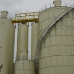 cst welded and bolted food storage silos