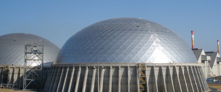 Bolted Tank and Aluminum Domes