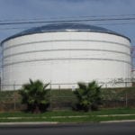 Above Ground Water Storage Tank