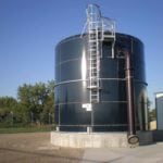 Potable Water Storage Tanks with Knuckle Roof