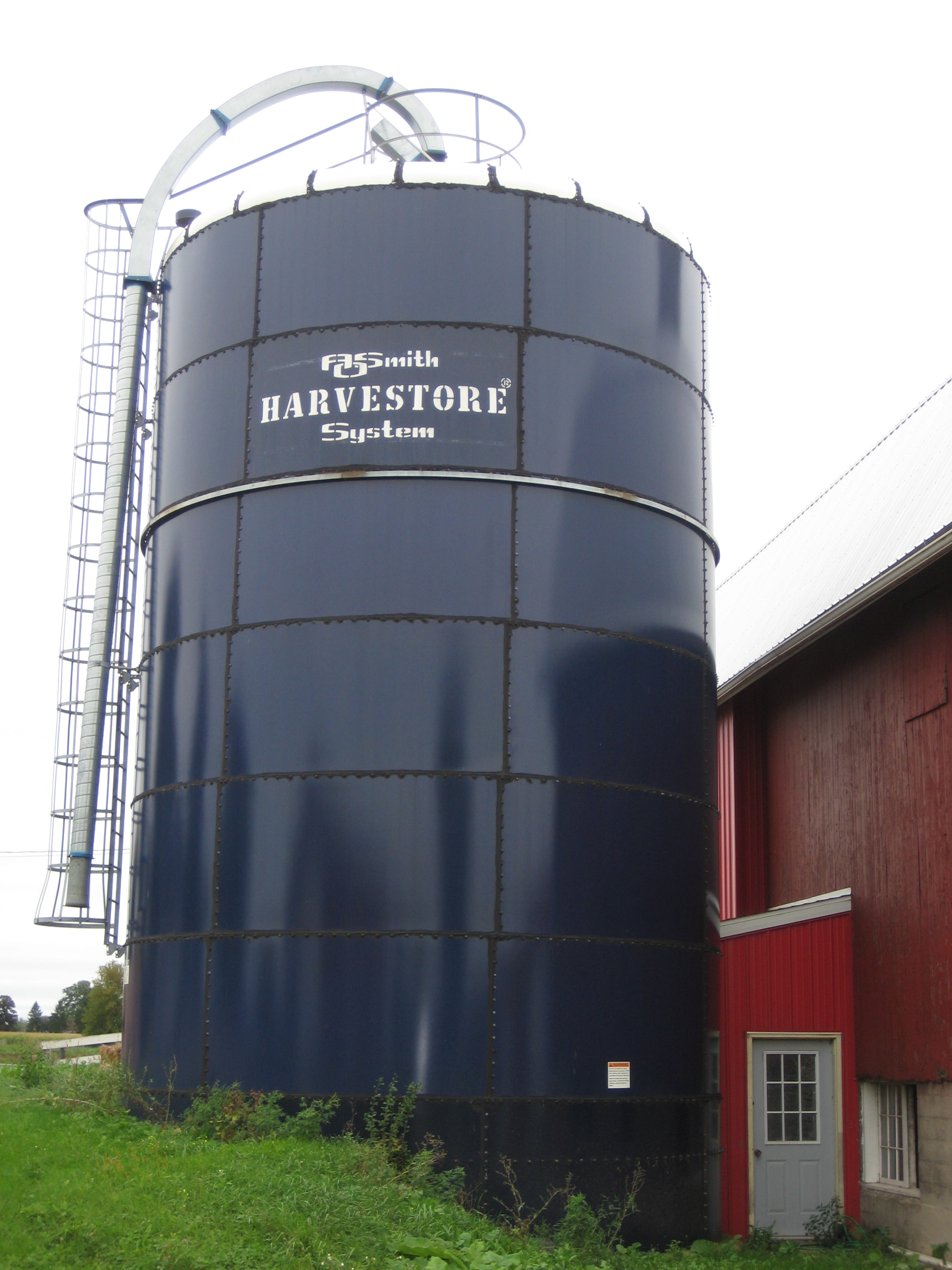 Harvestore Silo Capacity Chart