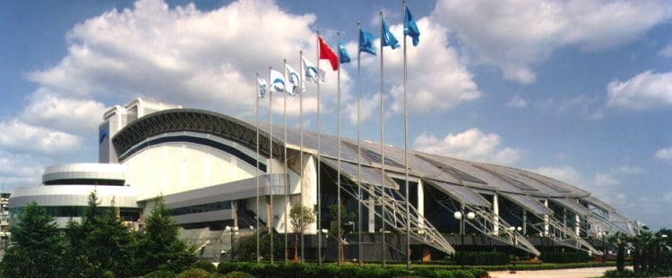 Lin Yi Natatorium, Shanghai, China