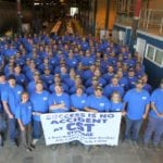 CST Team Picture with Safety Banner