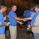 CST Team members shaking hands