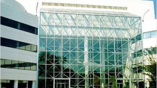 Glass Wall of Building