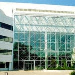 Building with Glass Facade