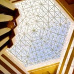 elaborate glass dome