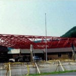 Building Truss In Construction