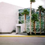 Outside Building with Glass Walled Section
