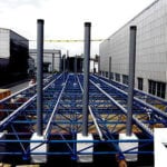 Large Outdoor Facility with Trusses