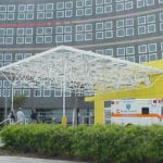 hospital entrance
