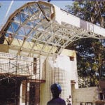 Building a Truss for Building Entrance