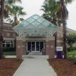 Walkway with Glass Cover