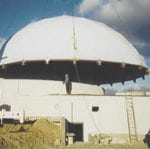 dome under construction