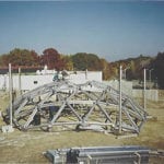 dome under construction
