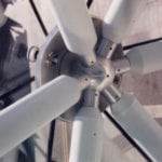 close up of structural component