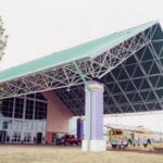 building covered entrance