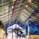 inside building
