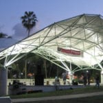 Lit Up Outdoor Covering
