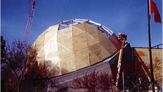 Dome Being Built