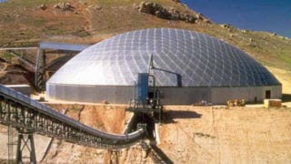 limestone storage facility