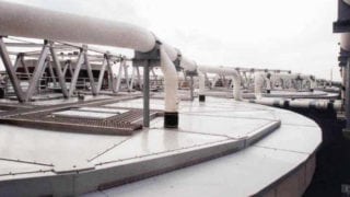 Close up of Clarifier Cover