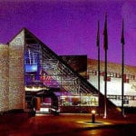 Westinghouse Outside Image of Building at Night