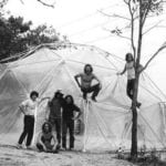 Woods Hole Oceanographic Dome with crew