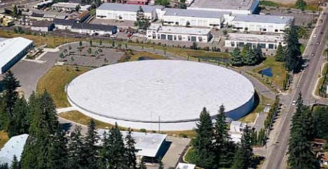 World's Largest Circular Water Reservoir Cover Added to Record Breaking Tank