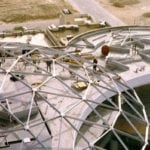large dome under construction