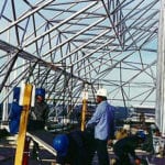 construction of building truss system