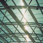 close up of light through covers