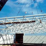 Stadium being built